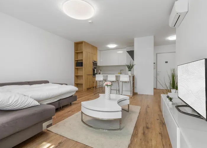 Appartement Lam White - Free Parking - Ac